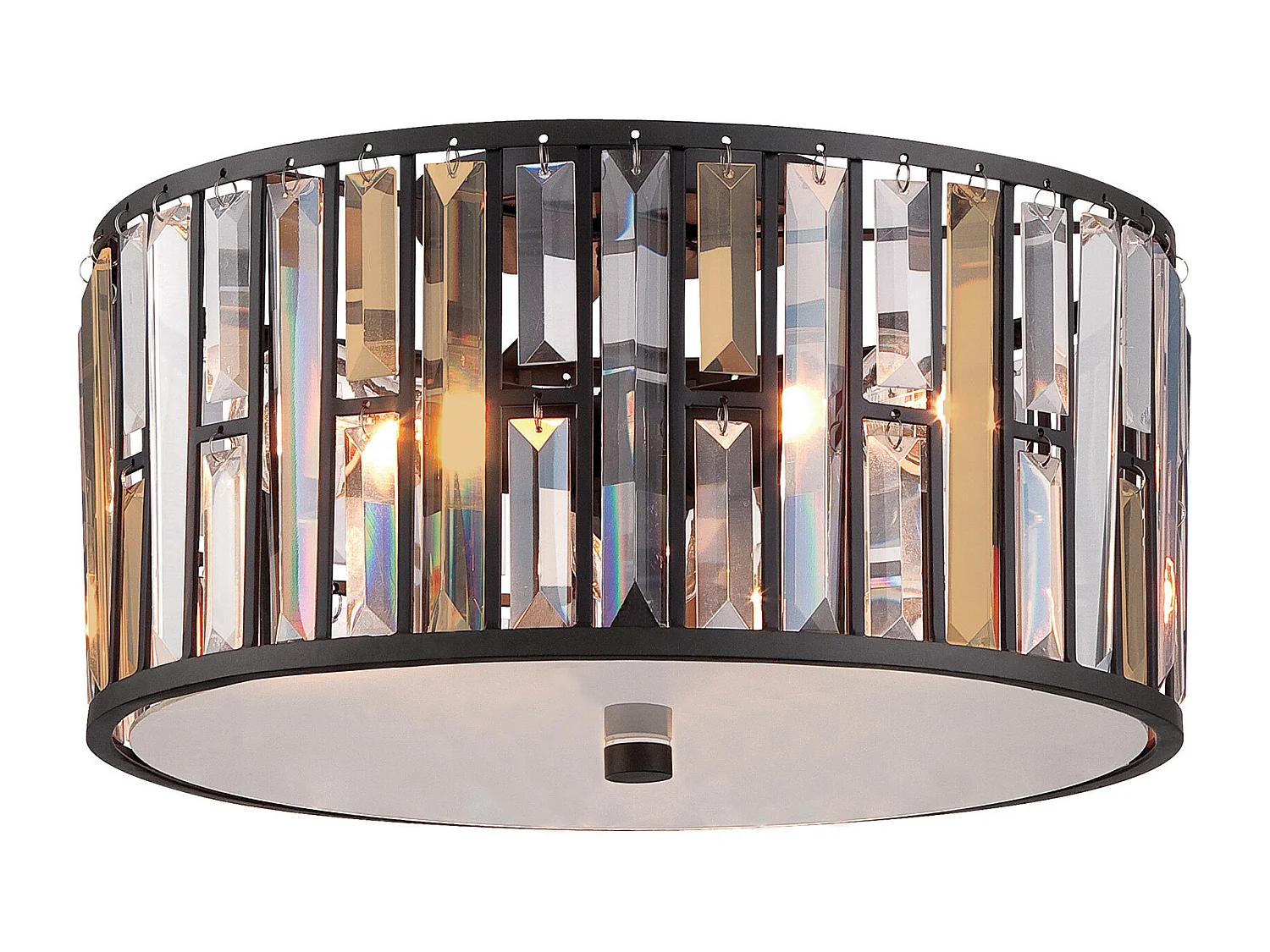 Elstead Gemma - 3 Licht Deckeneinbauleuchte Vintage Bronze, E27