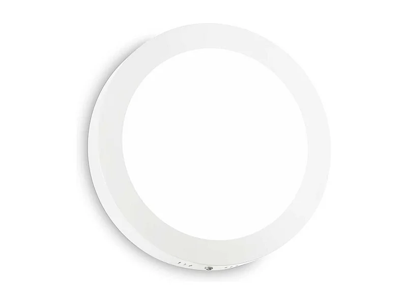 Ideal Lux UNIVERSAL Foco LED Integrado 22cm Redondo Semi Plafón Blanco 1950Lm 4000K