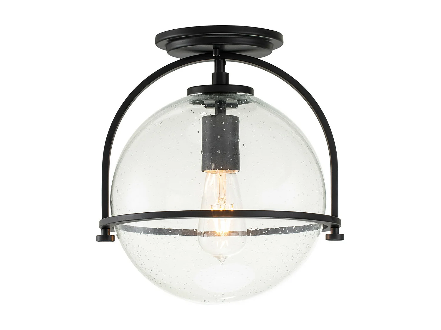 Elstead Hinkley Somerset Plafoniera Globo Nero