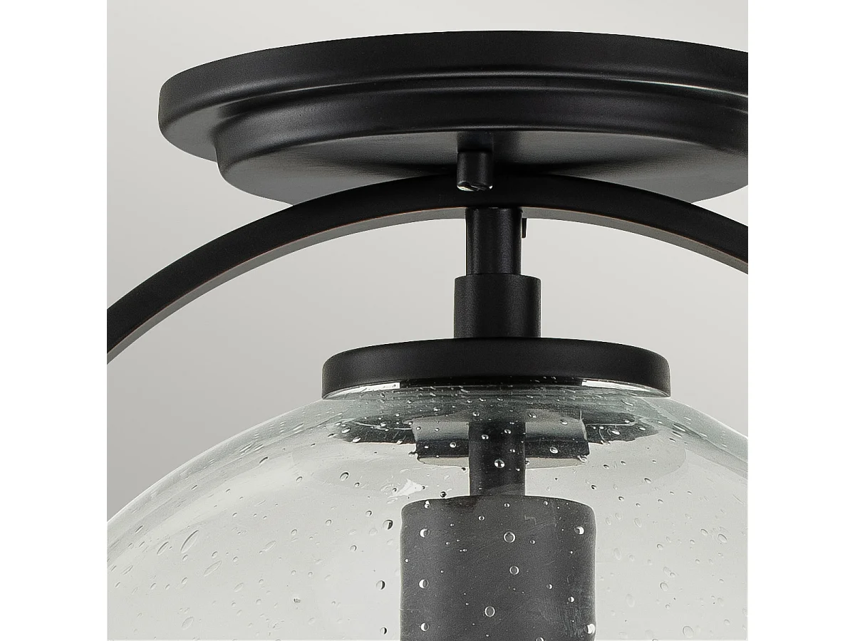 Elstead Hinkley Somerset Plafoniera Globo Nero