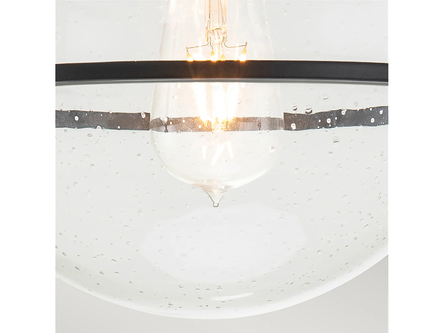 Elstead Hinkley Somerset Plafoniera Globo Nero