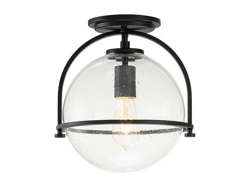 Elstead Hinkley Somerset Plafoniera Globo Nero