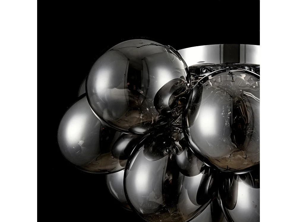 Balbo Plafón de Techo Semi Empotrado Níquel, 4 Luces, G9