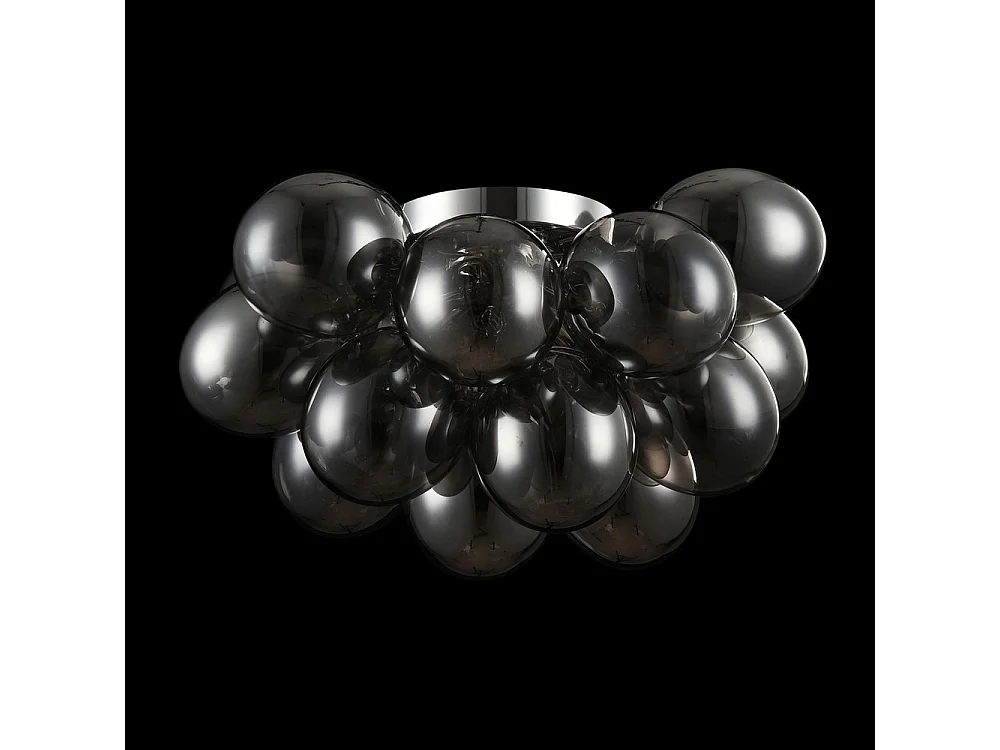 Balbo Plafoniera a Soffitto Semi Incasso Nichel, 4 Luci, G9