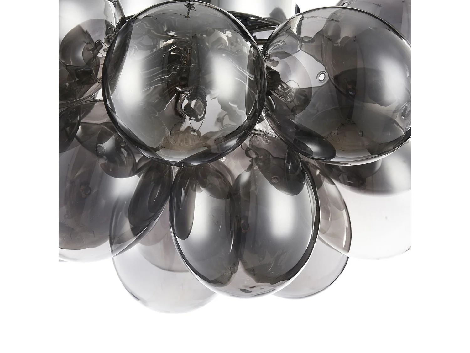 Balbo Plafoniera a Soffitto Semi Incasso Nichel, 4 Luci, G9