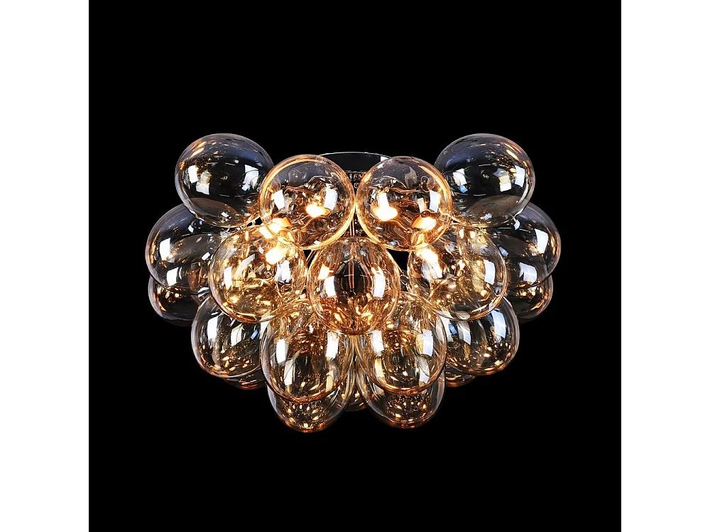 Balbo Halbbündige Deckenleuchte Nickel, 8 Licht, G9