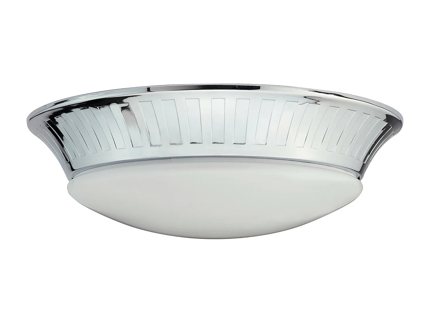 Elstead Whitby LED-badrum Infälld taklampa polerad krom