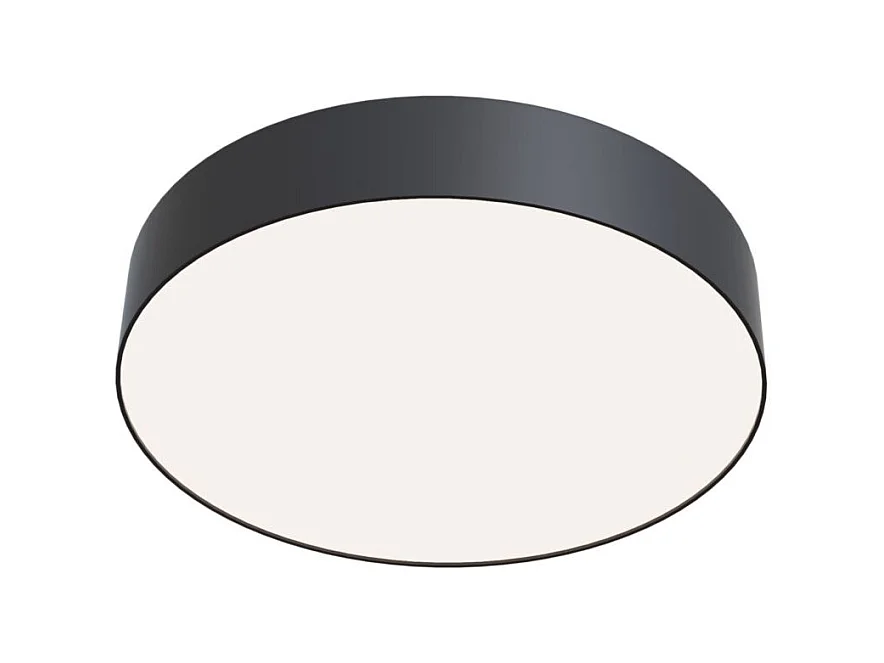 Maytoni Zon Lampada da soffitto tonda nera a LED integrata Zon tecnica