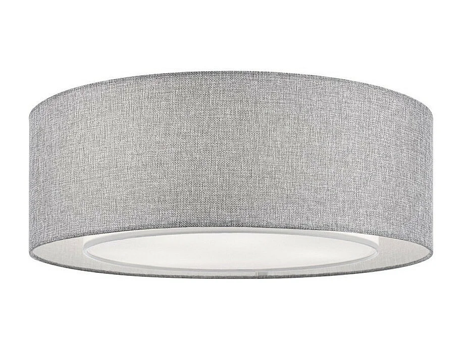 Bergamo Bündige zylindrische Deckenlampe Chrom, 3-flammig, E27