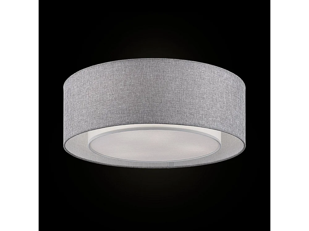 Bergamo Bündige zylindrische Deckenlampe Chrom, 3-flammig, E27