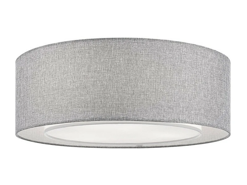 Bergamo Plafón Flush Cilíndrico Cromo, 3 Luces, E27