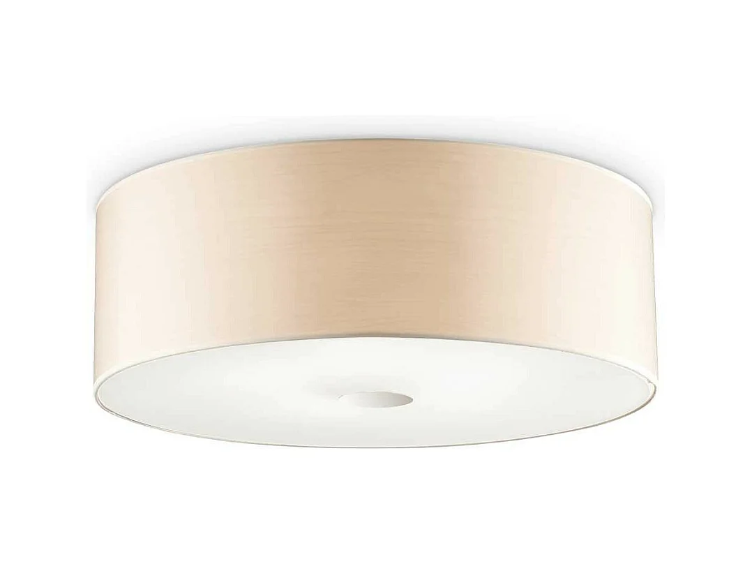 Ideal Lux Woody - 4 licht Medium Ceiling Flush Hellholz, E27