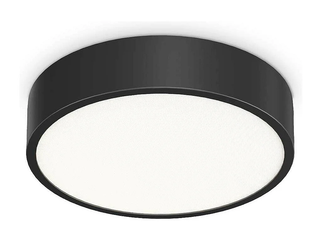 Ideal Lux RAY Lampada LED Integrata Semi Incasso Nera 2000Lm 3000-4000K IP44