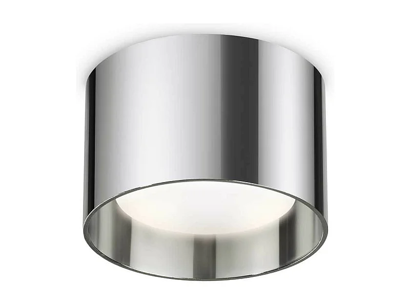 Ideal Lux SPIKE Downlight de superficie redondo cromado