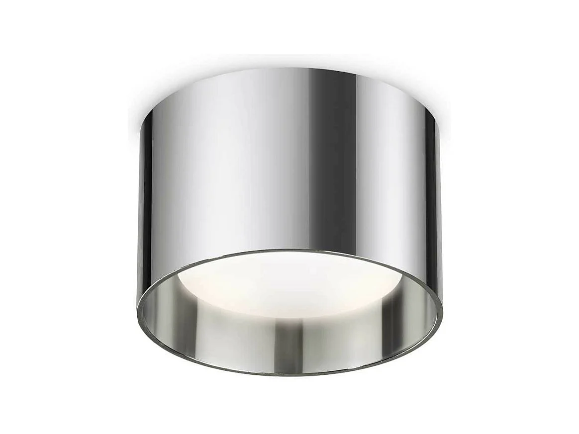 Ideal Lux SPIKE Downlight rond monté en surface chromé