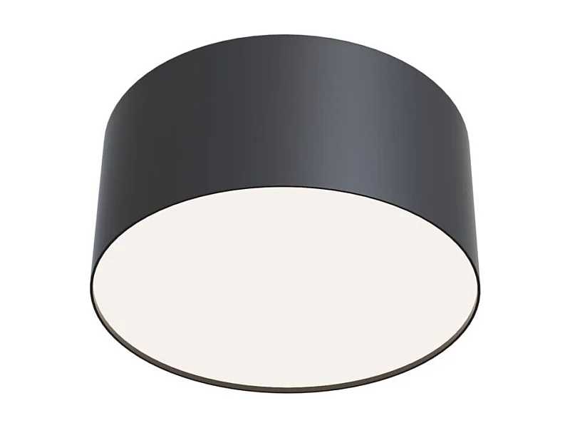 Maytoni Zon Technische Zon Integrierte schwarze LED-Deckenleuchte zur Oberflächenmontage