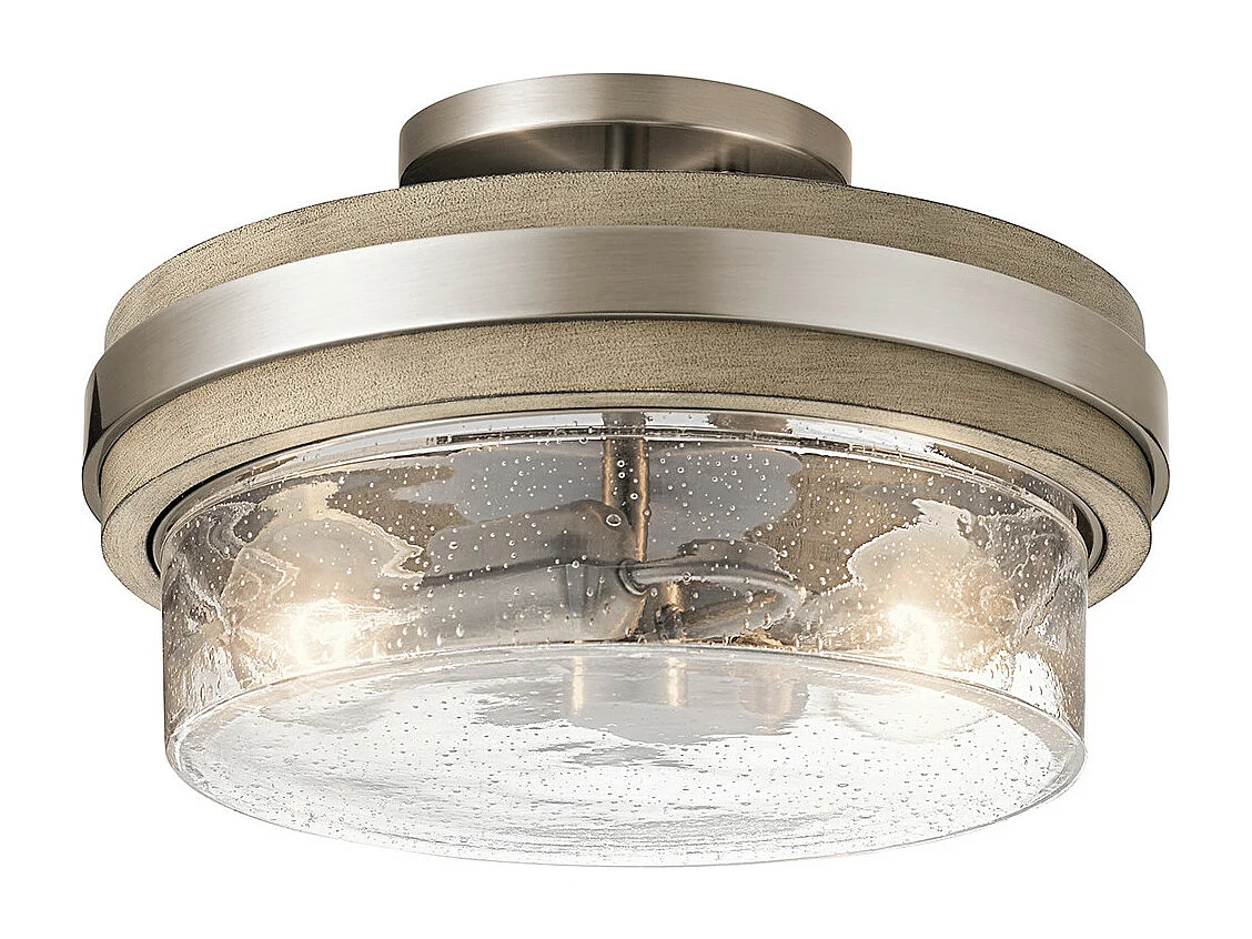 Grand Bank Kichler 2 luci semi-incasso grigio antico