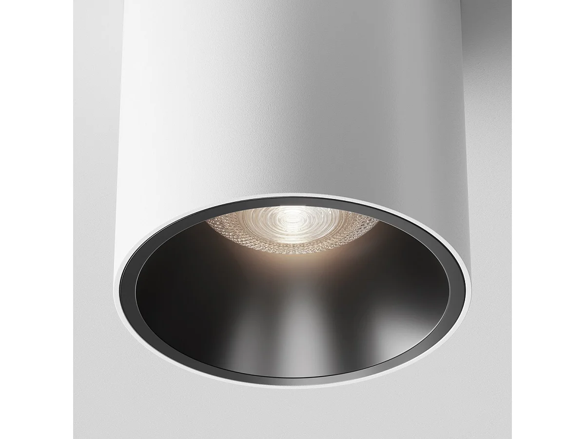 Maytoni Alfa LED Downlight dimmerabile montato su superficie bianco, 900lm, 4000K