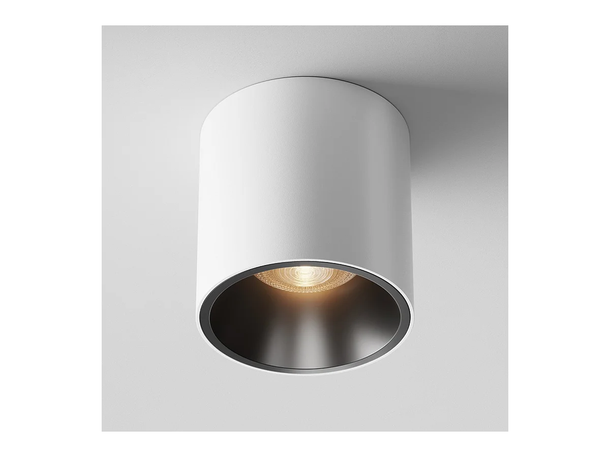 Maytoni Alfa LED Downlight dimmerabile montato su superficie bianco, 840lm, 3000K