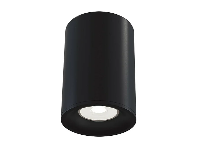 Alfa Deckenaufbau-Abwärtsstrahler Schwarz, 1-flammig, GU10