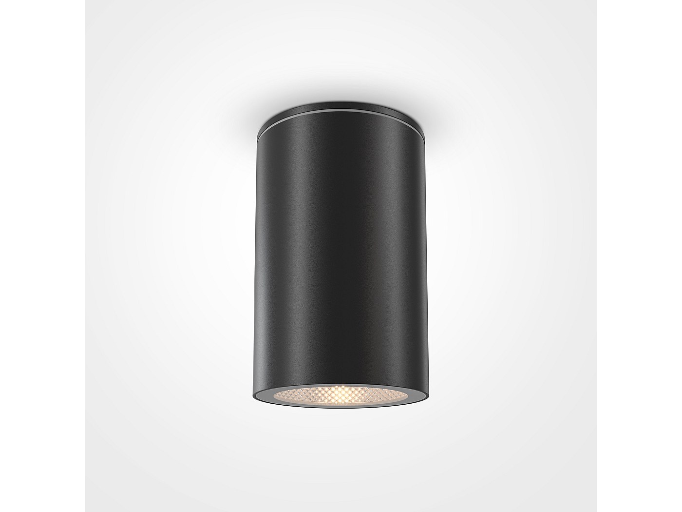 Spot de plafond encastrable CRYSTAL Grande IP20 carré verre argent