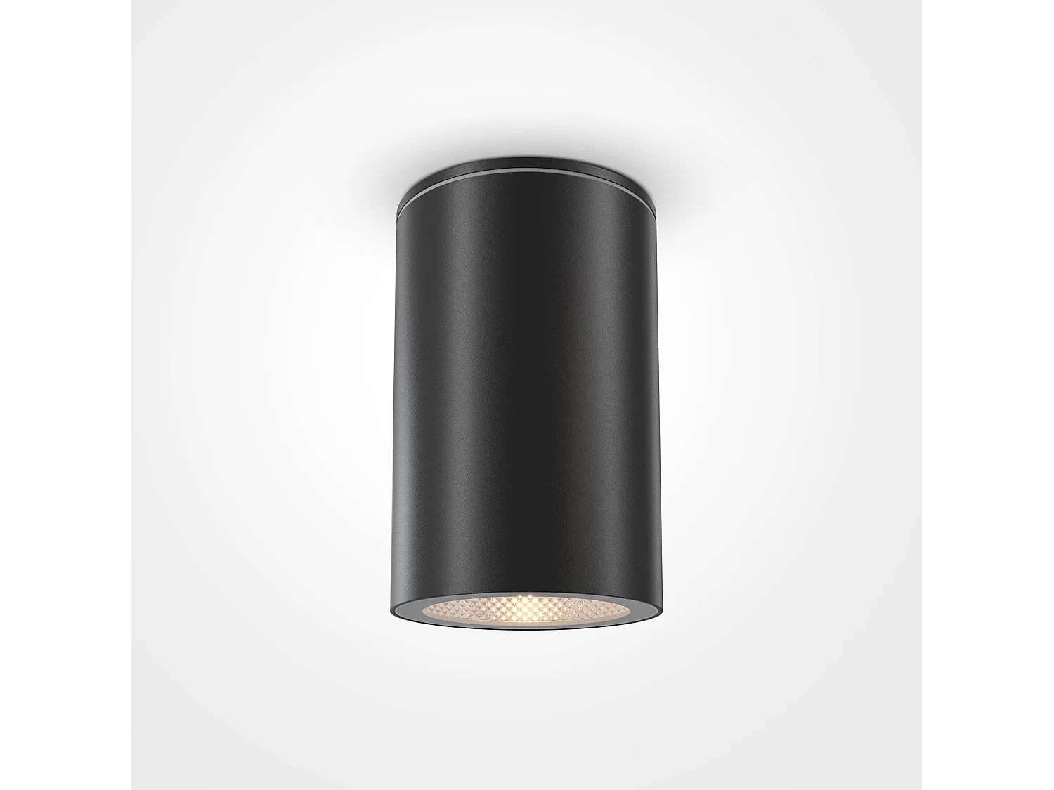Maytoni Roll Downlight de Superficie Negro GU10 IP54