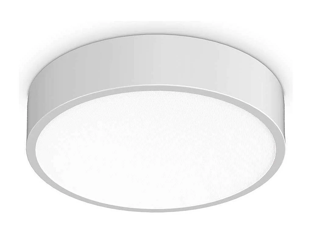 Ideal Lux RAY Foco LED Integrado Semi Plafón Blanco 2000Lm 3000-4000K IP44