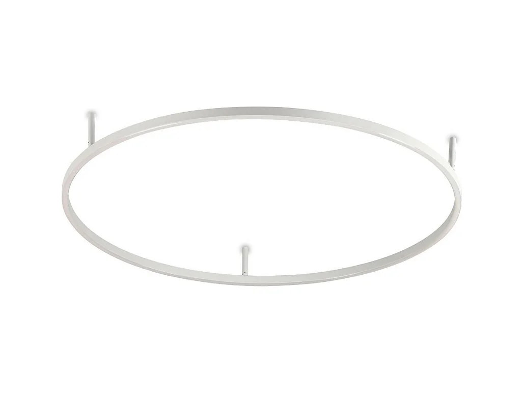 Ideal Lux ORACLE SLIM 90cm Non Dim 2700K Rotondo LED Integrato Semi Plafoniera Bianca