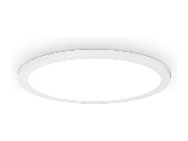 Ideal Lux FLY Smukła lampa sufitowa LED 35 cm, biała, 2700 K, IP40