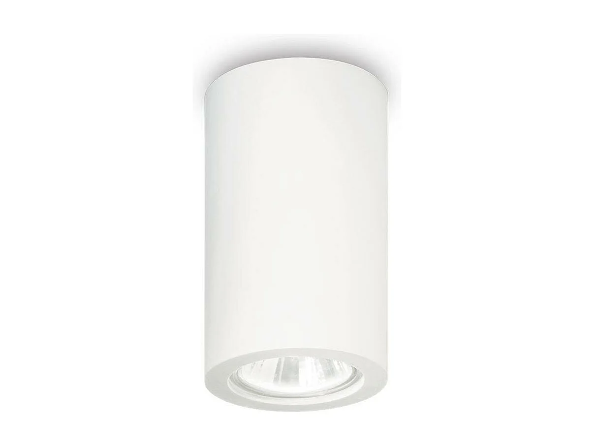 Ideal Lux Tower - 1 luz Downlight redondo de superficie blanco