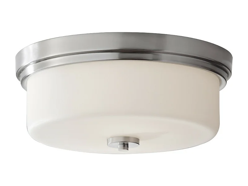 Kincaid Traditional 2 Light Flush Light polerad krom