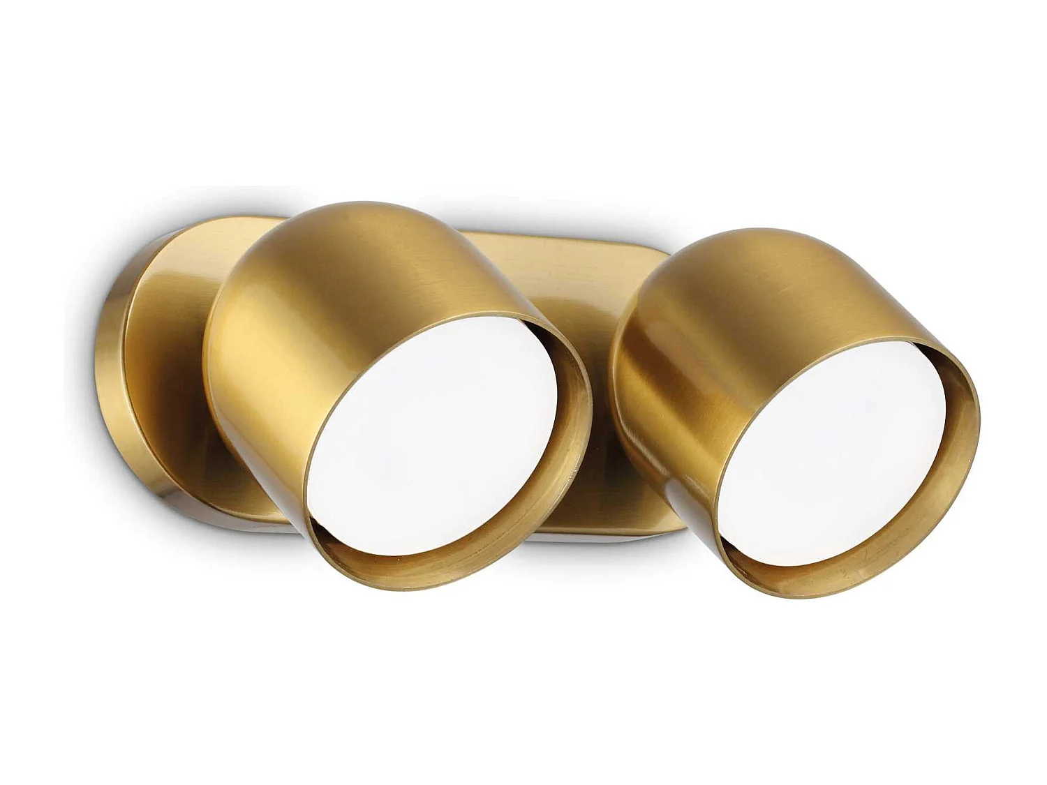 Ideal Lux DODO Faretto da soffitto doppio a 2 luci in ottone