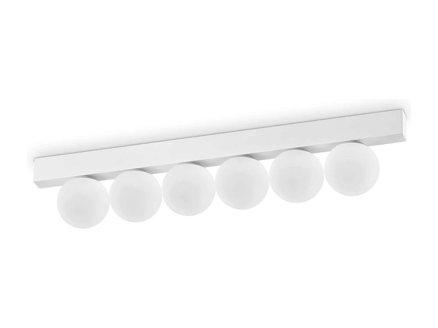 Ideal Lux PING PONG Plafoniera Globo 6 Luci Bianca 1500Lm 3000K