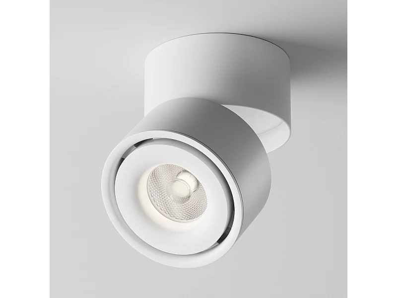 Maytoni Yin Downlight monté en surface blanc 4000K