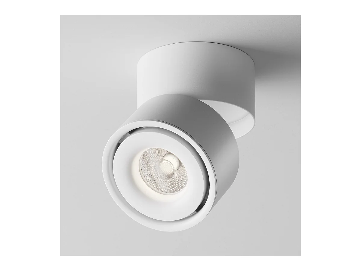 Maytoni Yin Downlight montato su superficie bianco 4000K