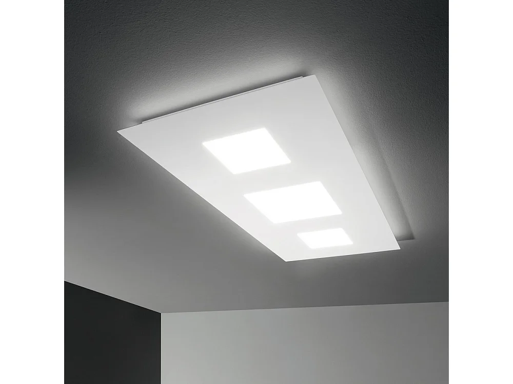 LED Decorativo Big Simple Flush Bianco, 3000K