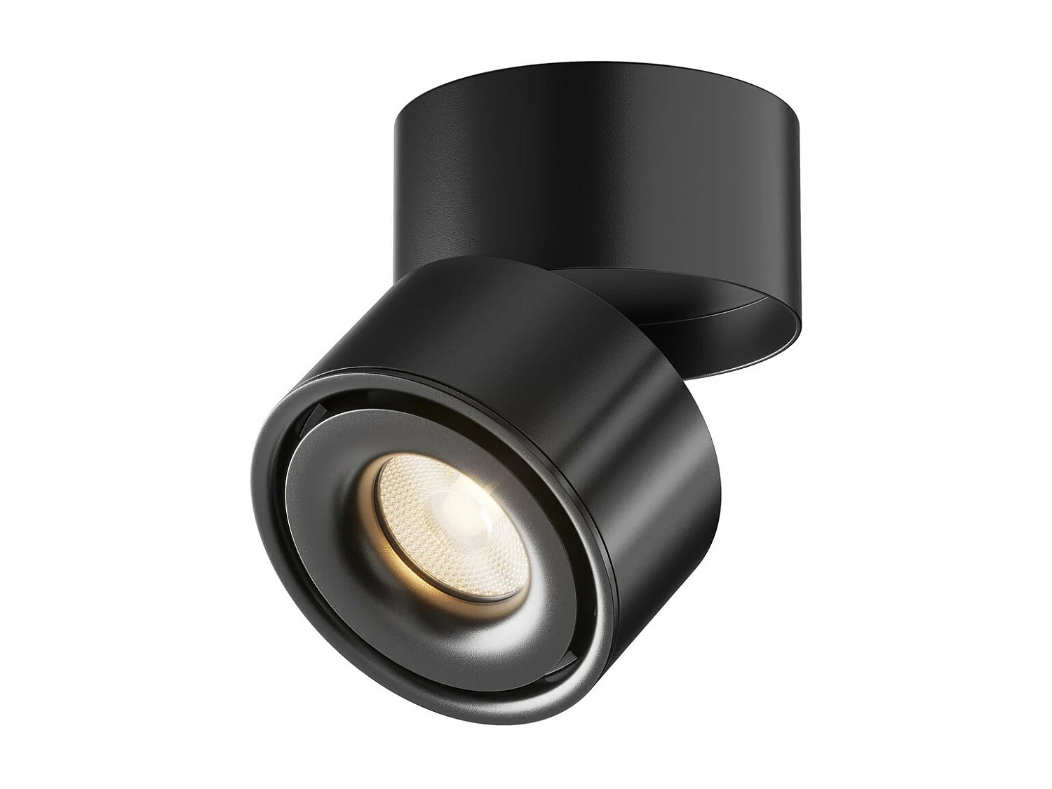 Maytoni Yin Downlight regulable de superficie negro 3000K