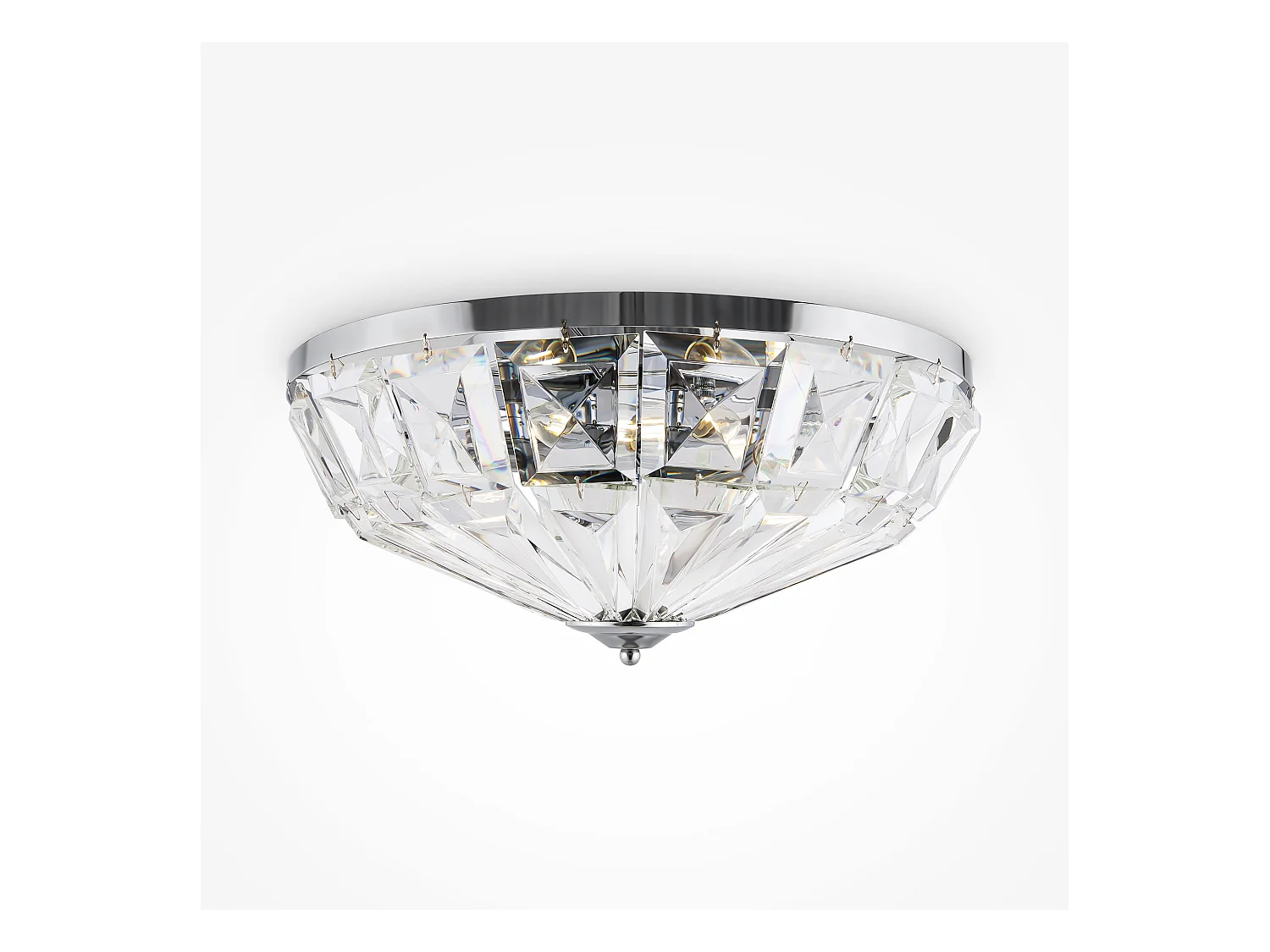 Maytoni Facet Plafoniera Classica 6 Luci Cromo E14