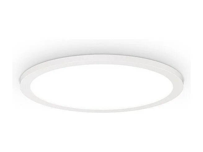 Ideal Lux FLY 35cm Semi Plafonnier LED Intégré Blanc, 4000K, IP40