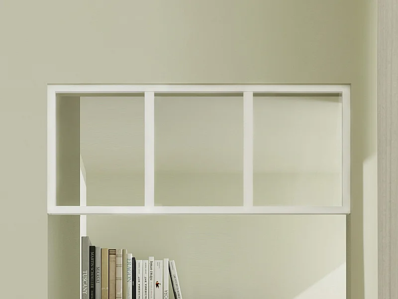 Naświetle aluminiowe z lakierem proszkowym - Biały - S93 x W40 cm - BAYVIEW