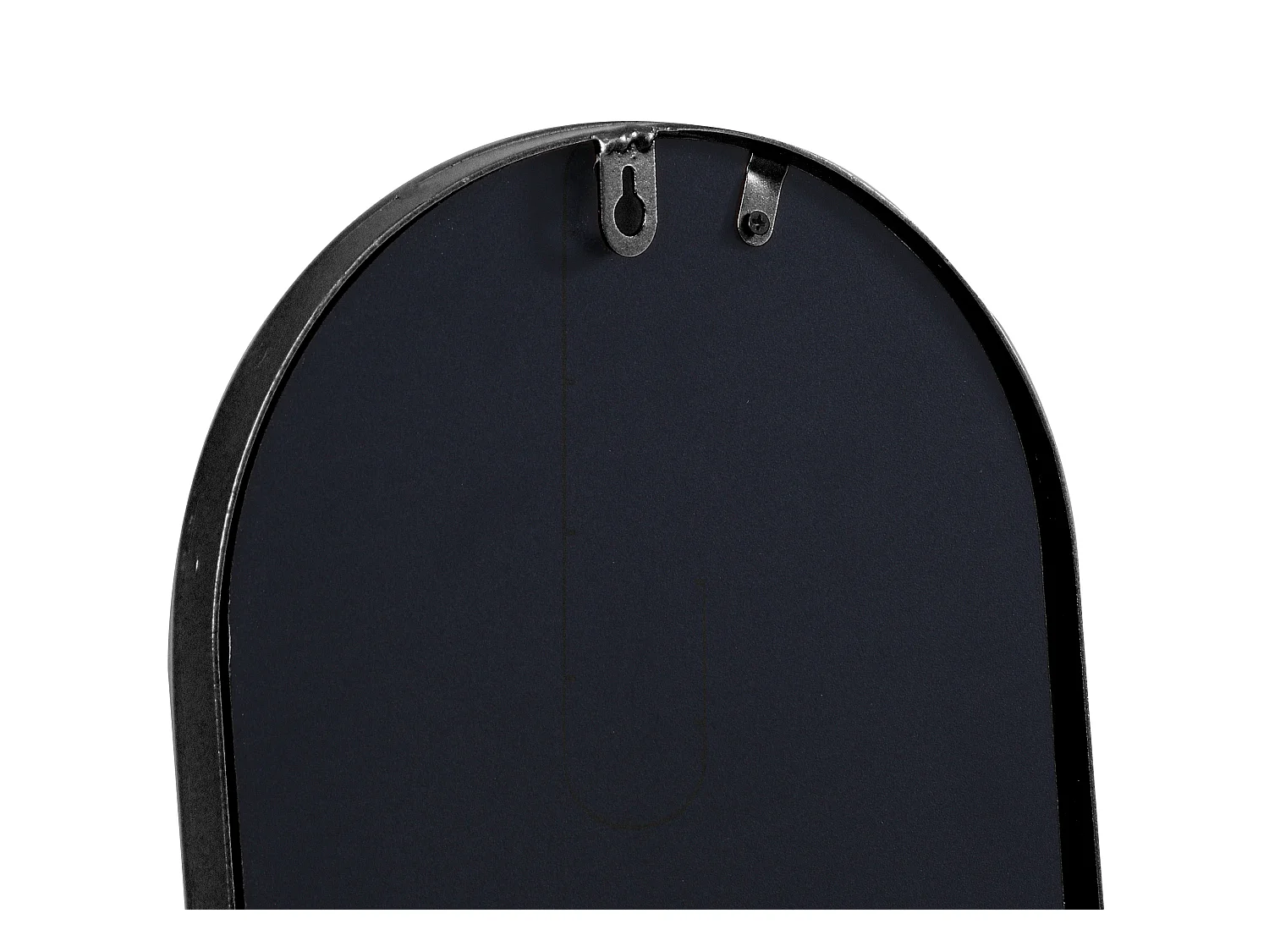 Juego de 3 espejos ovalados de metal - An.23 x Al.120 cm - Negro - JAYLEN