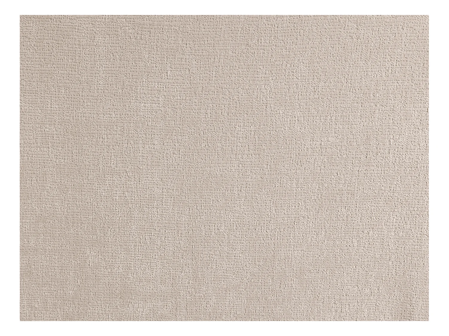 Canapé d'angle droit en tissu chenille beige MALIADA