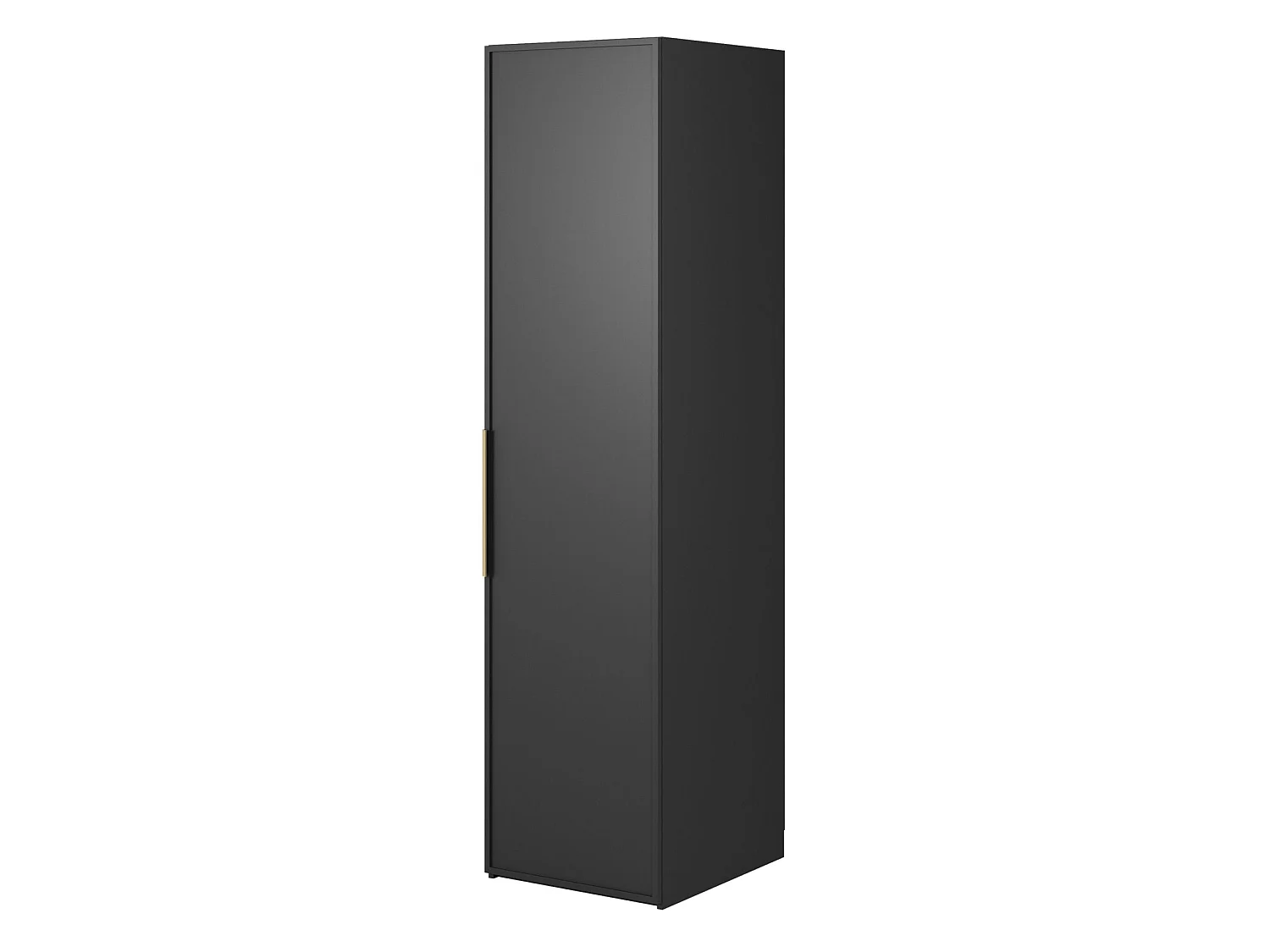 Eendeurskast met roede - 50 cm - zwart - FRAME