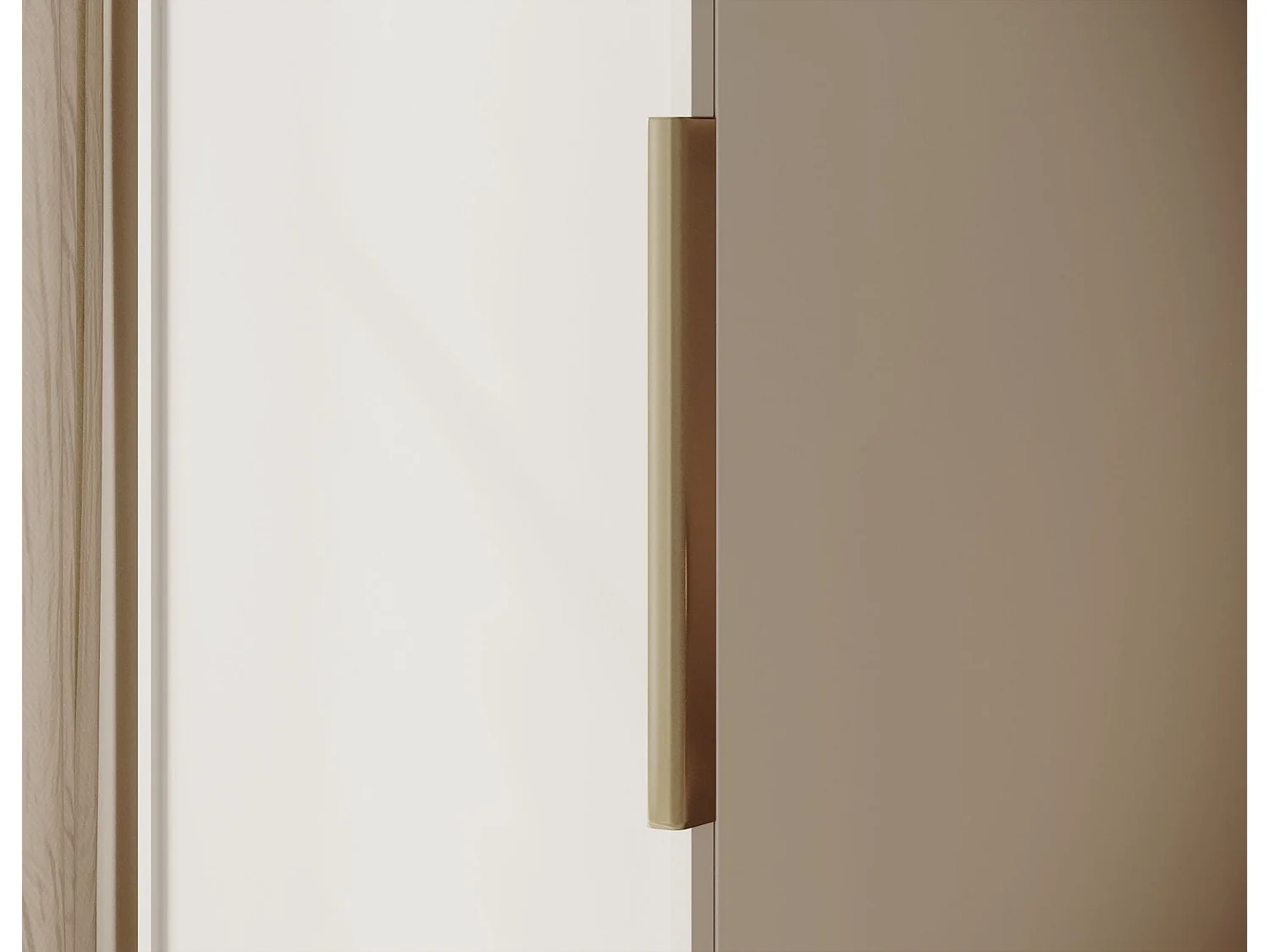 Eendeurskast met roede - 50 cm - greige - FRAME