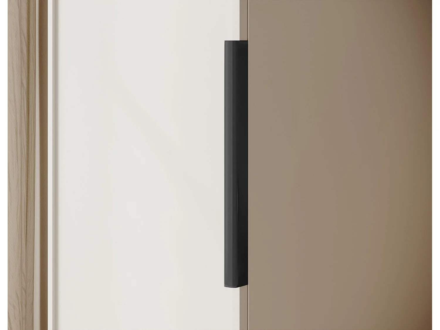 Eendeurskast met roede - 50 cm - greige - FRAME