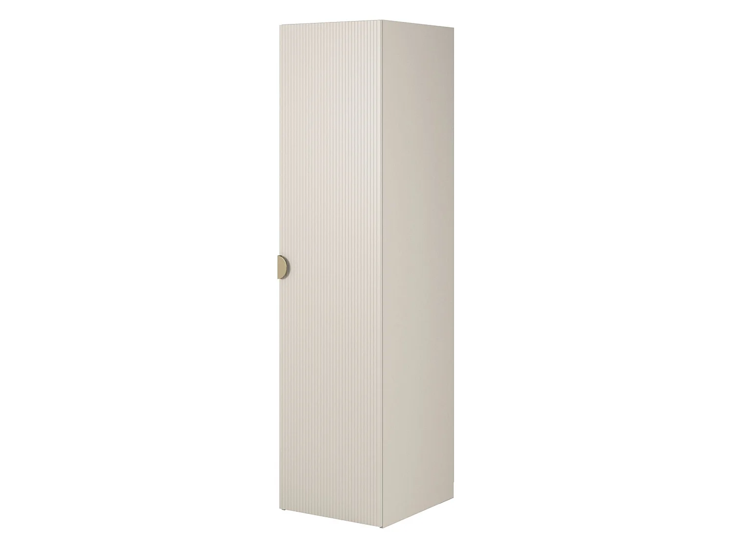 Eendeurskast met roede - 50 cm - greige - MOONIR