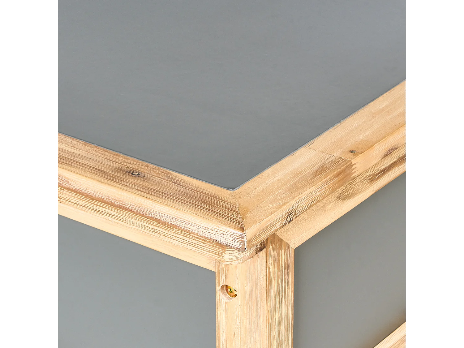 Skrzynia ogrodowa ACATE Beton 121 cm 72 cm Szary