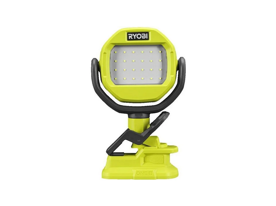 Lampe sur pince 18V - 900 Lumens - rotation 300° horizontale, 290° verticale