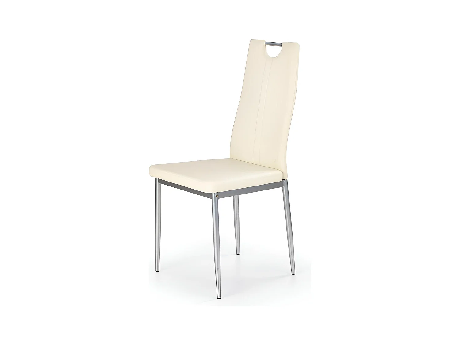 Chaise K202/Simili Cuir/Beige