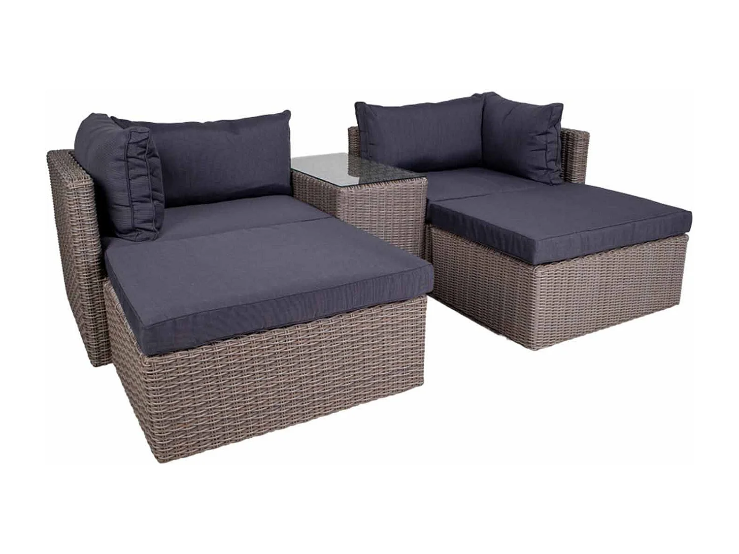 Conjunto de muebles de jardín modulares ROSSI